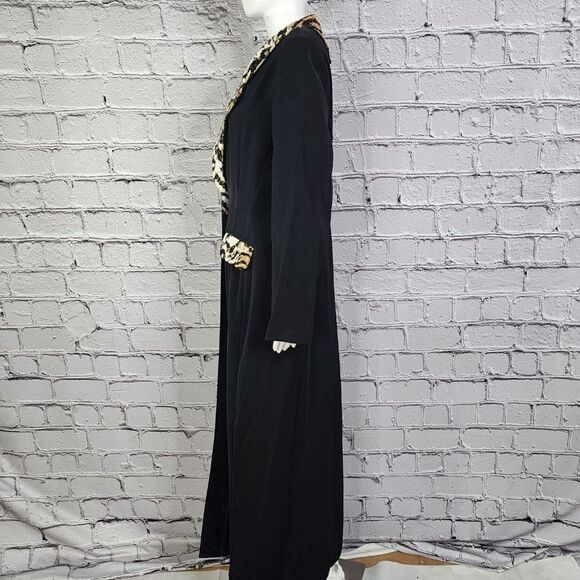 Vintage Design Today Full Length Single Button Cardigan, Women's XL - Picture 4 of 13